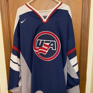 Team USA olympic hockey jersey
